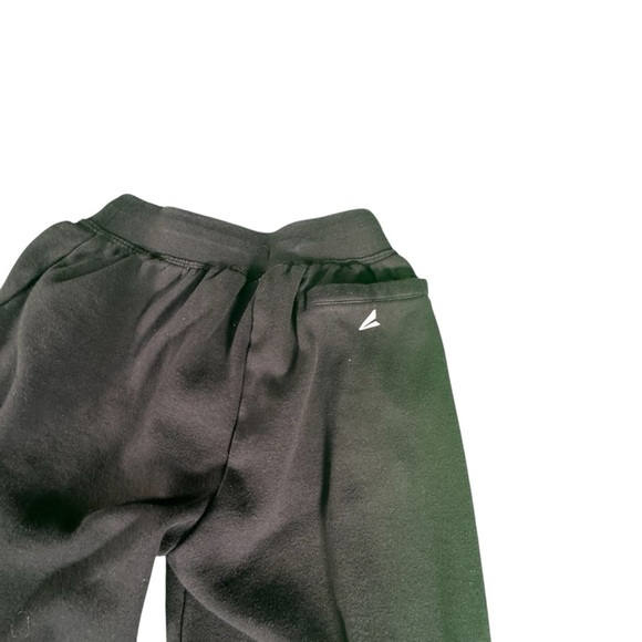 BSN Sports Womens Fleece Jogger Sweatpants XS Black Paw Print Logo Drawstring - Picture 8 of 11